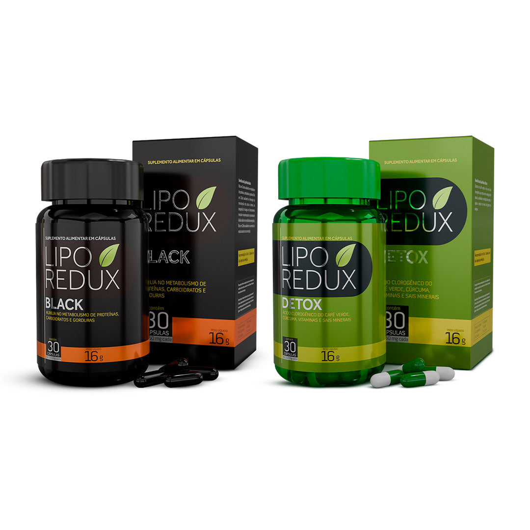 LipoRedux Black e Detox