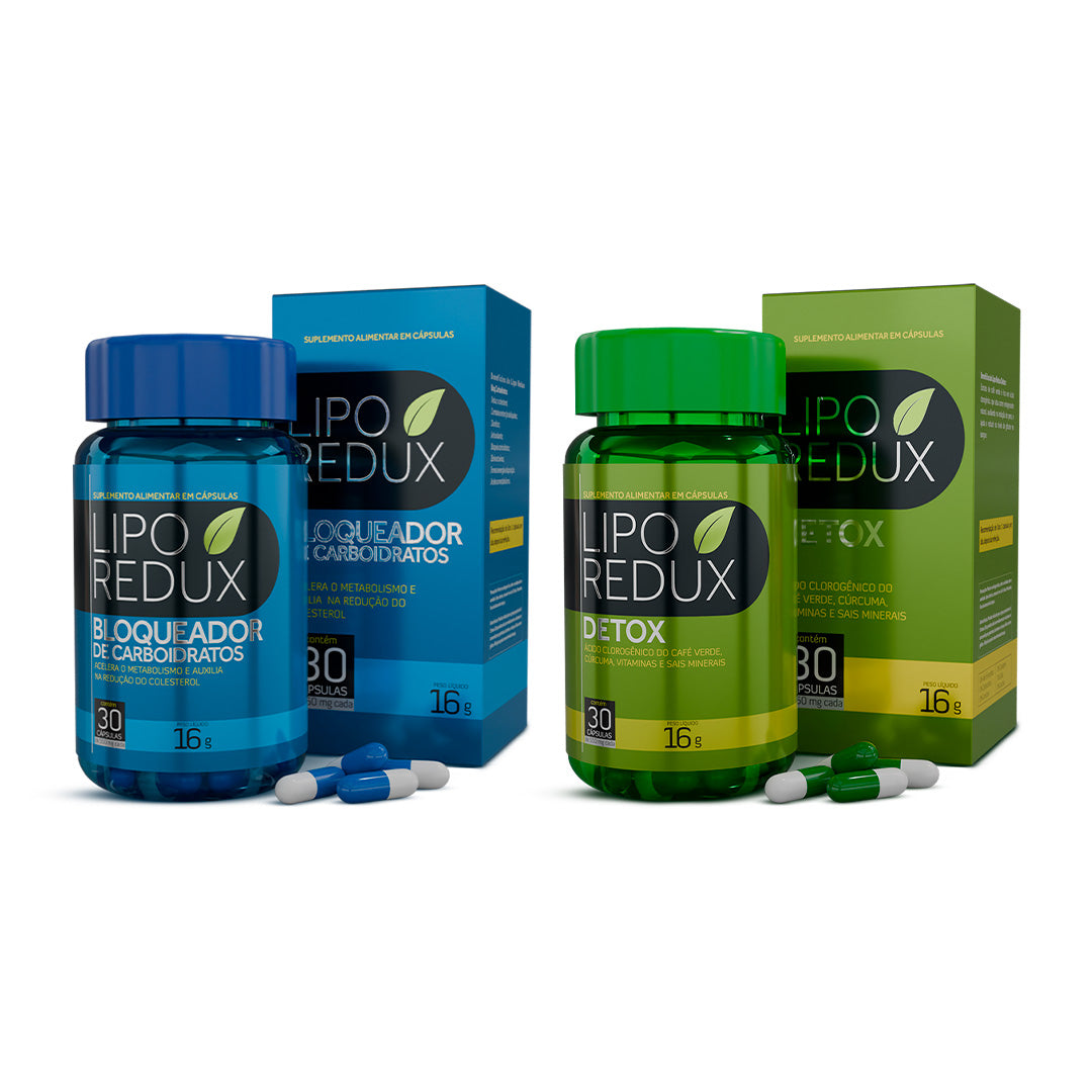 LipoRedux - Bloqueador de Carboidratos e Detox