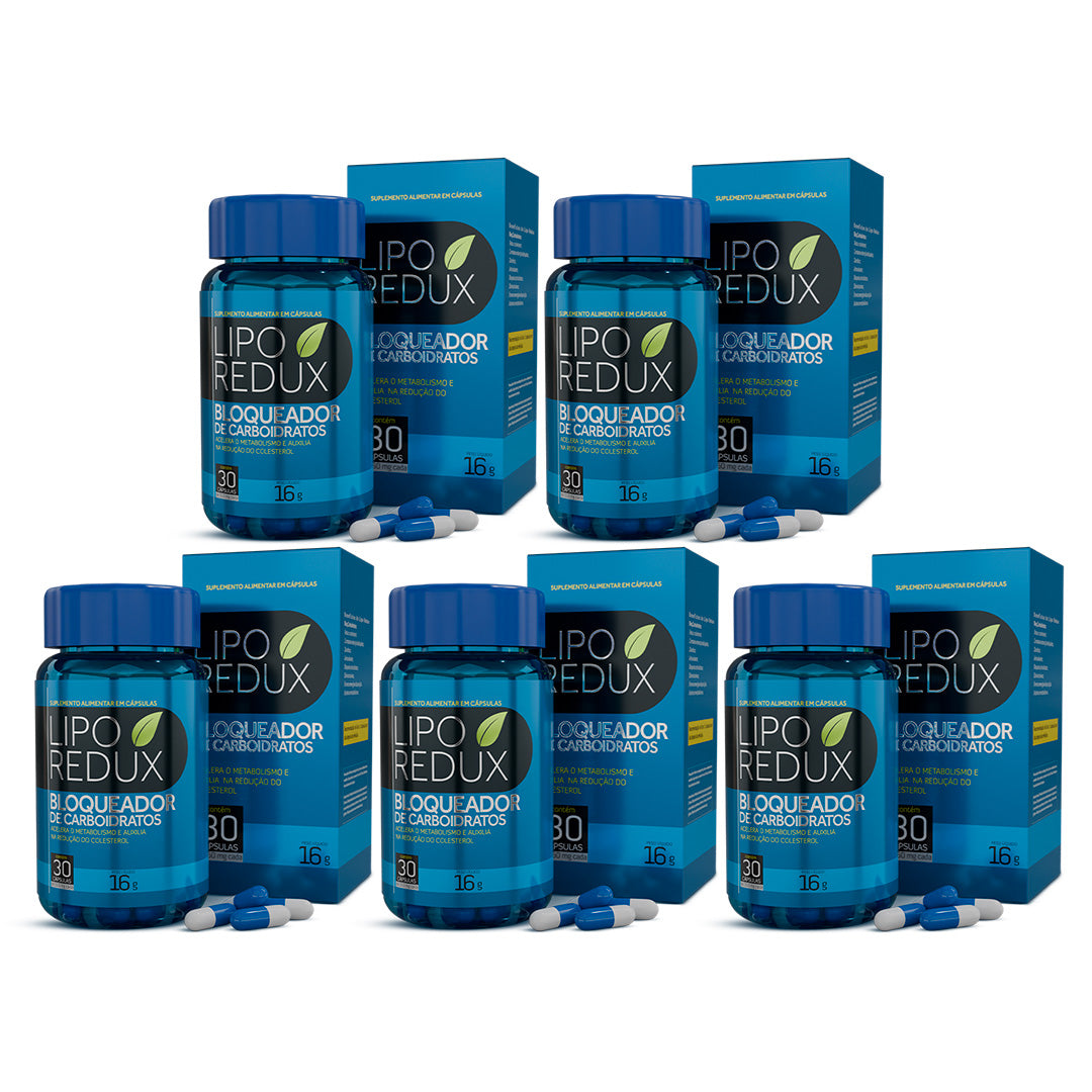 5 LipoRedux - Bloqueador de Carboidratos